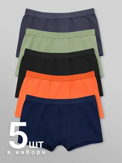 Трусы боксеры детские хлопковые набор 5 шт